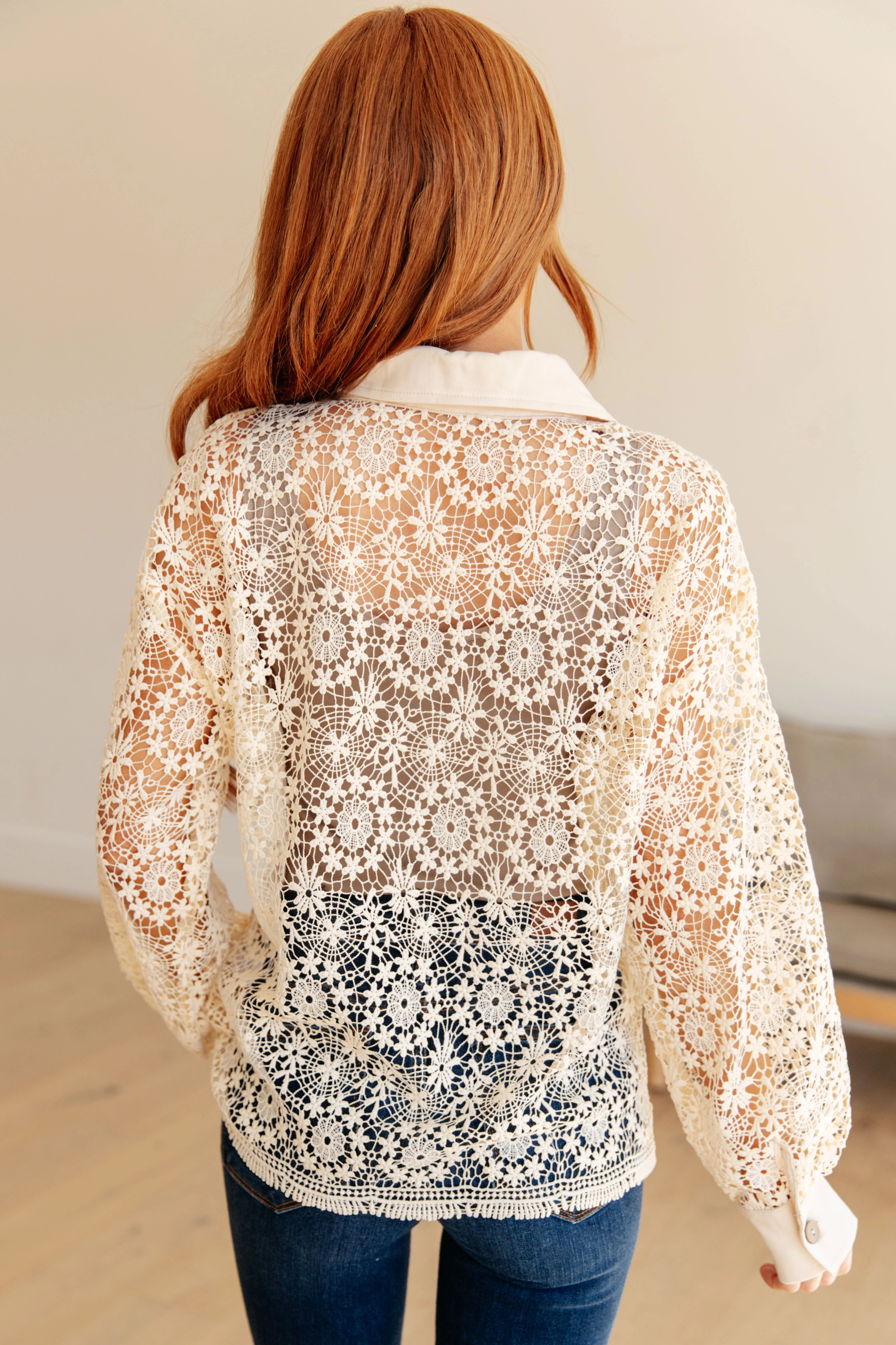 Vintage Lace Lace Button Up - 3/14/2024 - Image 8