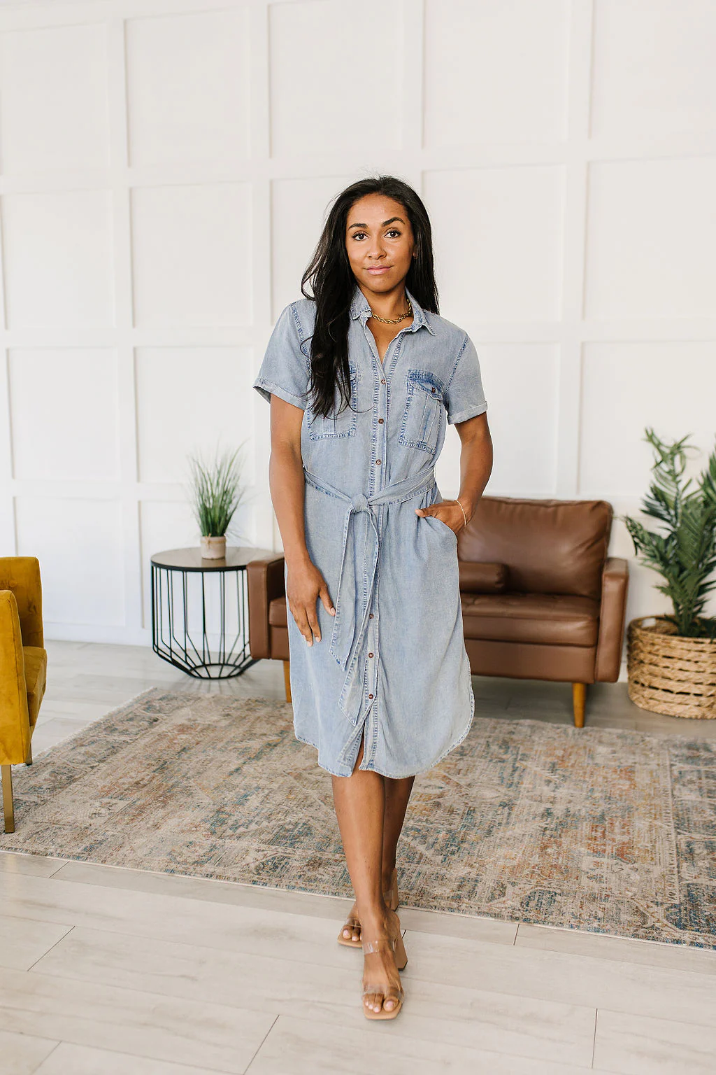 Wait For It Denim Shirtdress - 6/27/2023 - Image 14