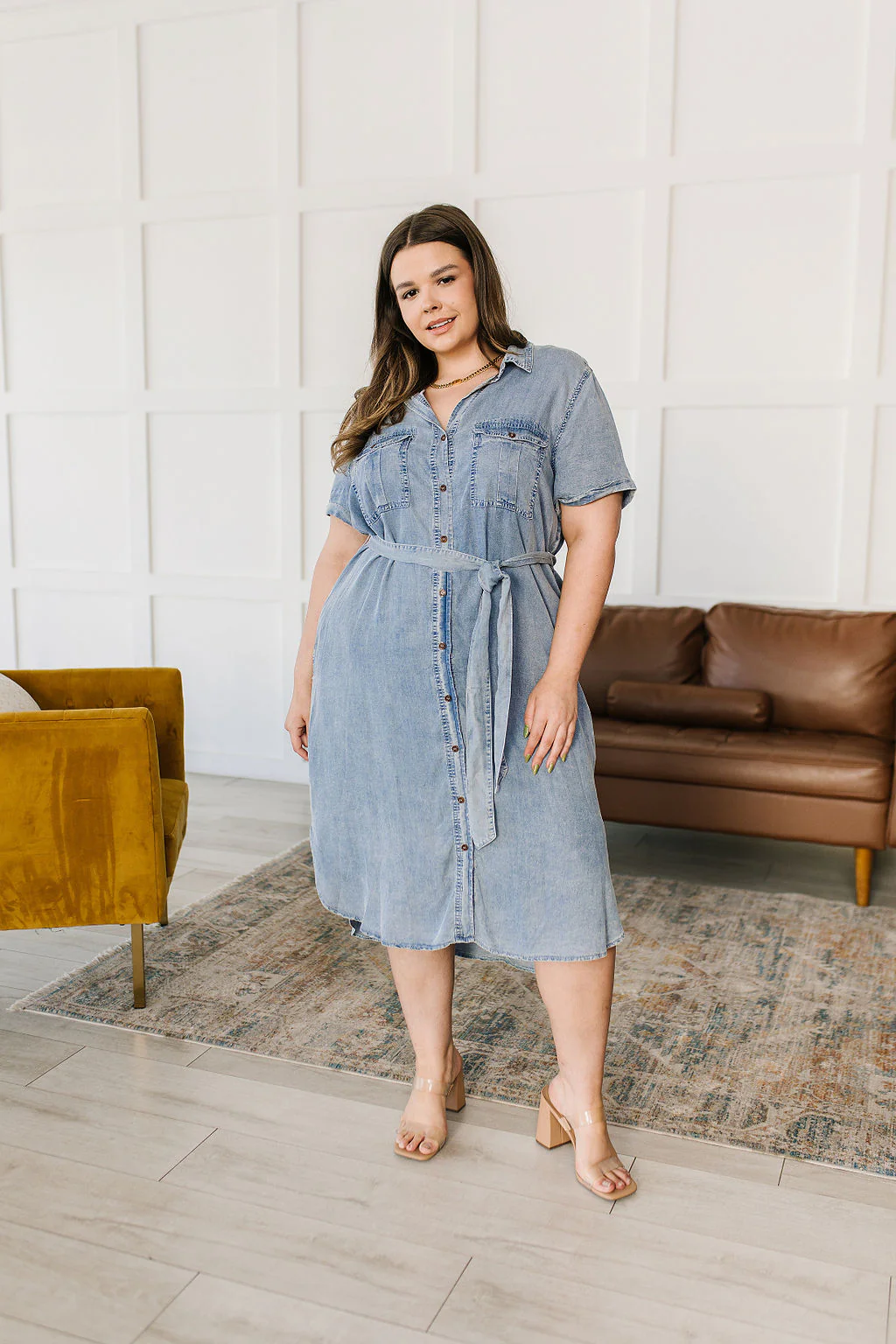 Wait For It Denim Shirtdress - 6/27/2023 - Image 15