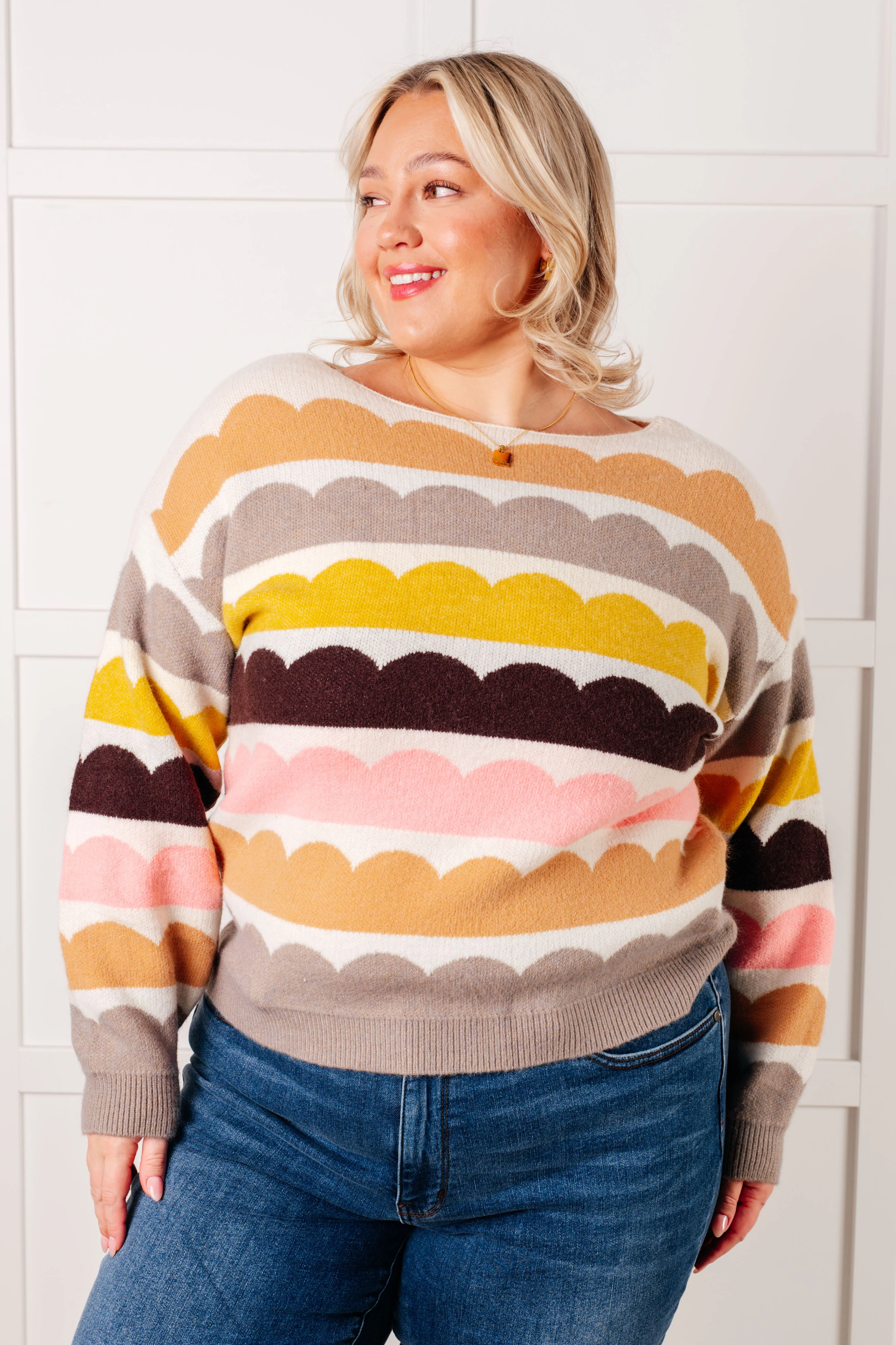 Wave After Wave Striped Sweater - 1/21/2025 - Image 3