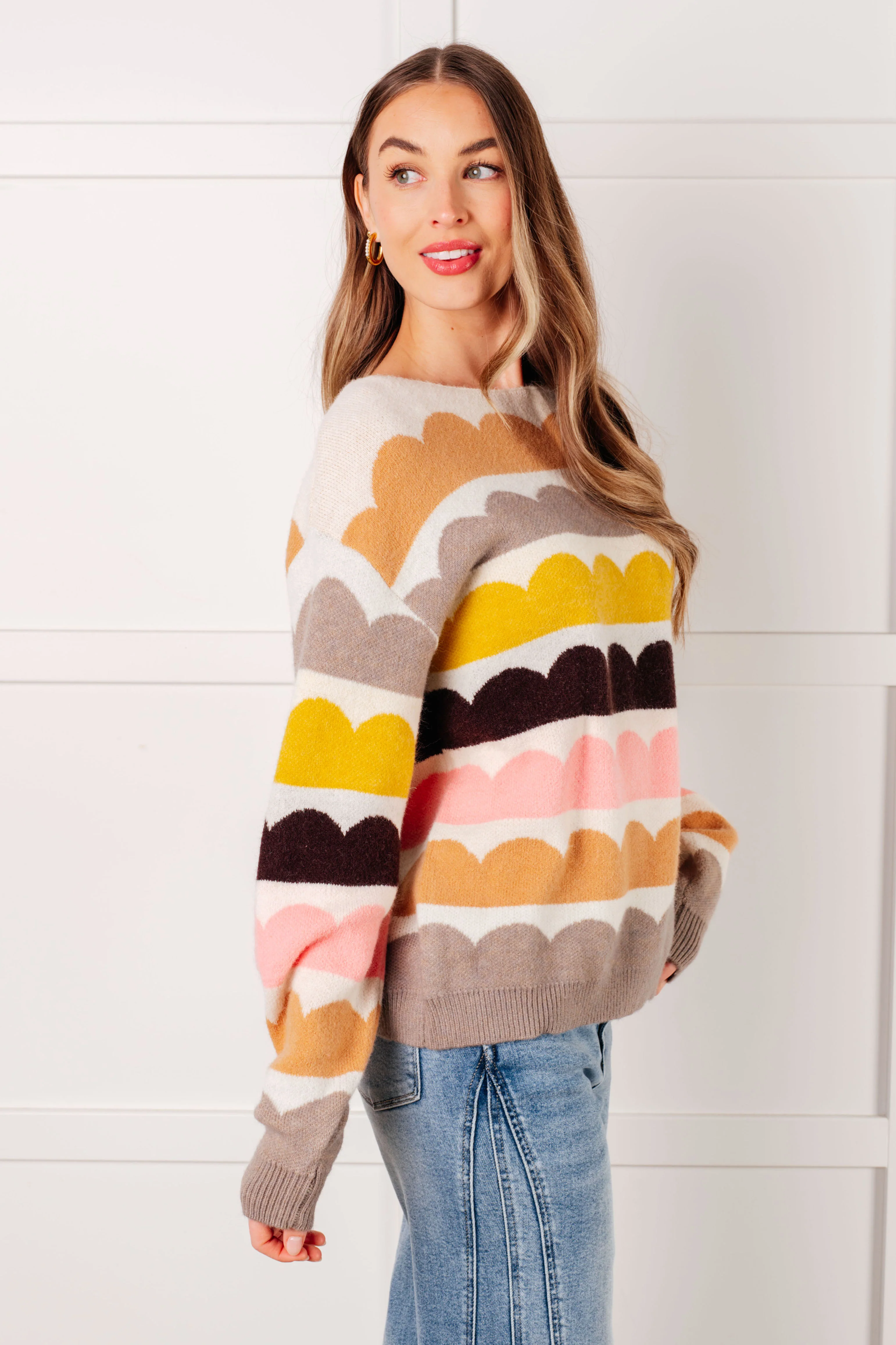 Wave After Wave Striped Sweater - 1/21/2025 - Image 6