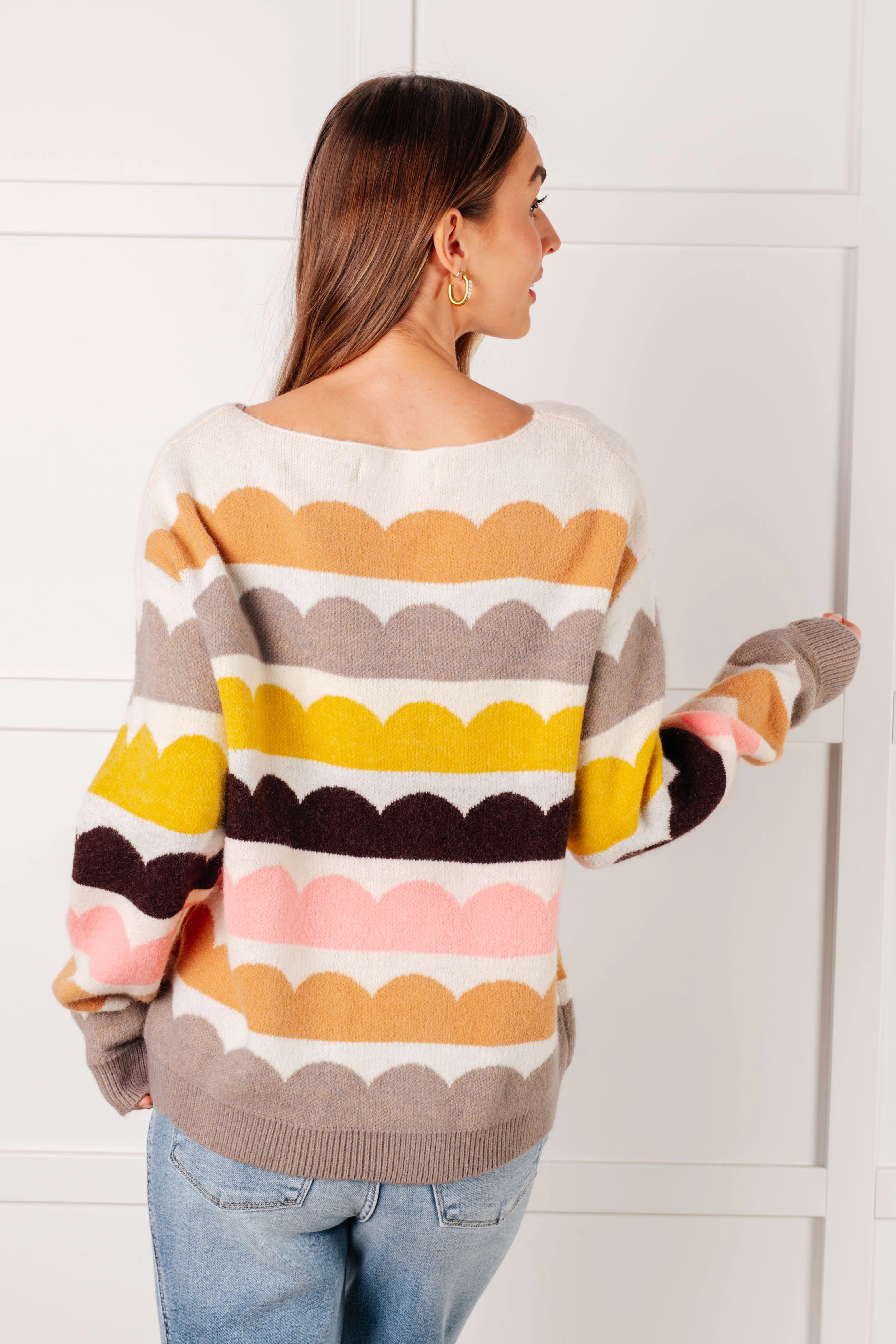 Wave After Wave Striped Sweater - 1/21/2025 - Image 8