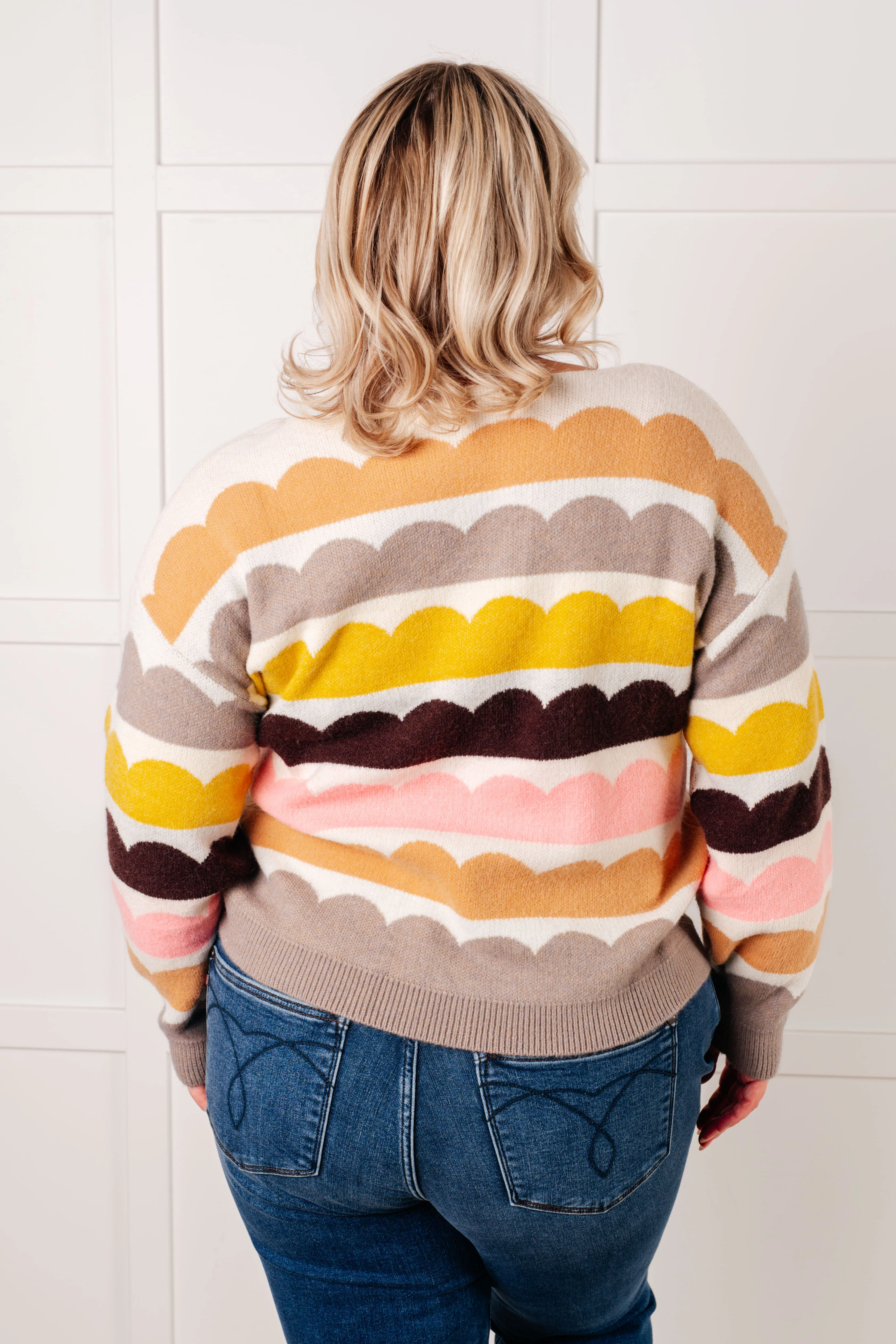 Wave After Wave Striped Sweater - 1/21/2025 - Image 9