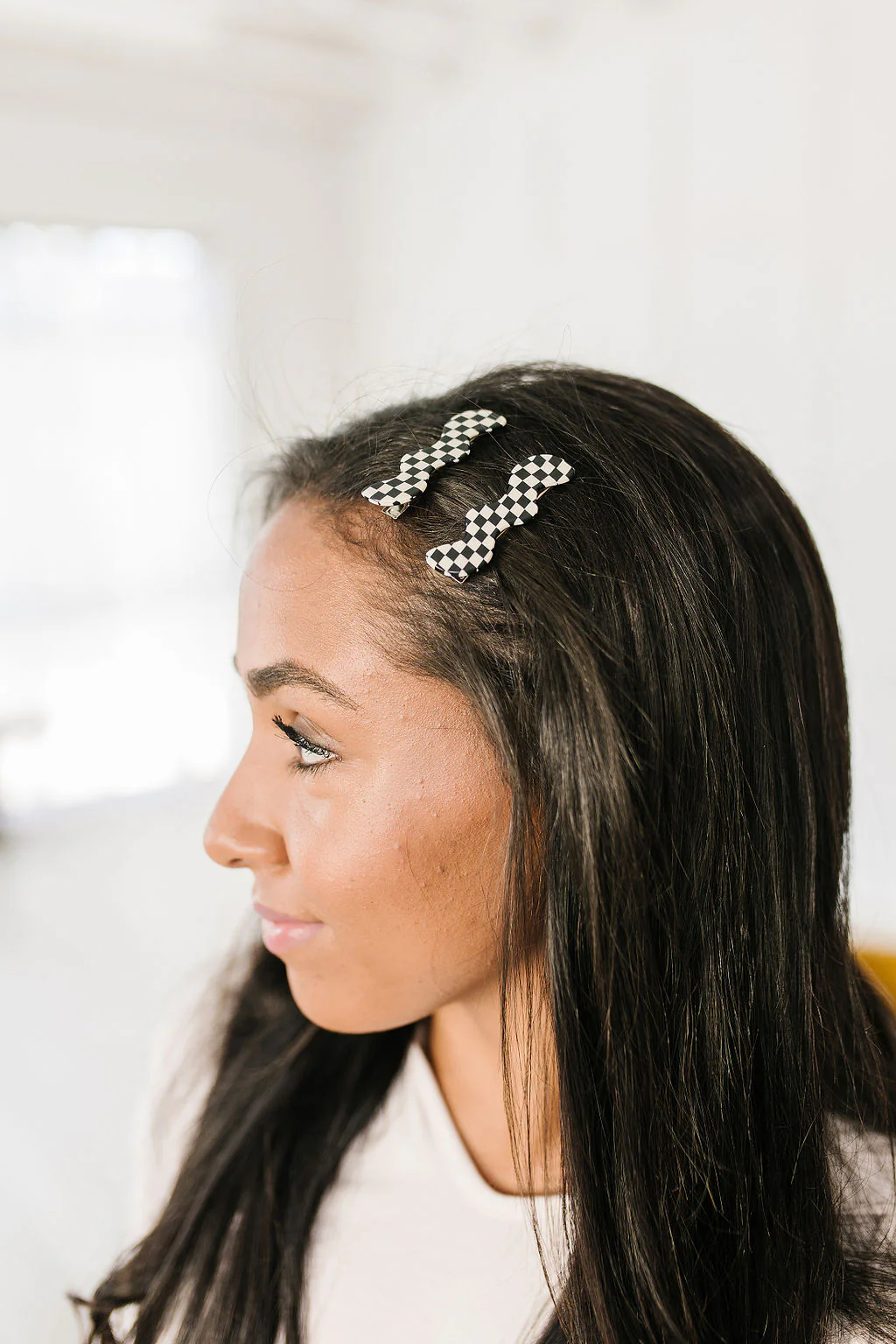 Wavy Clip Set in Checkered Black - 6/26/2023 - Image 4