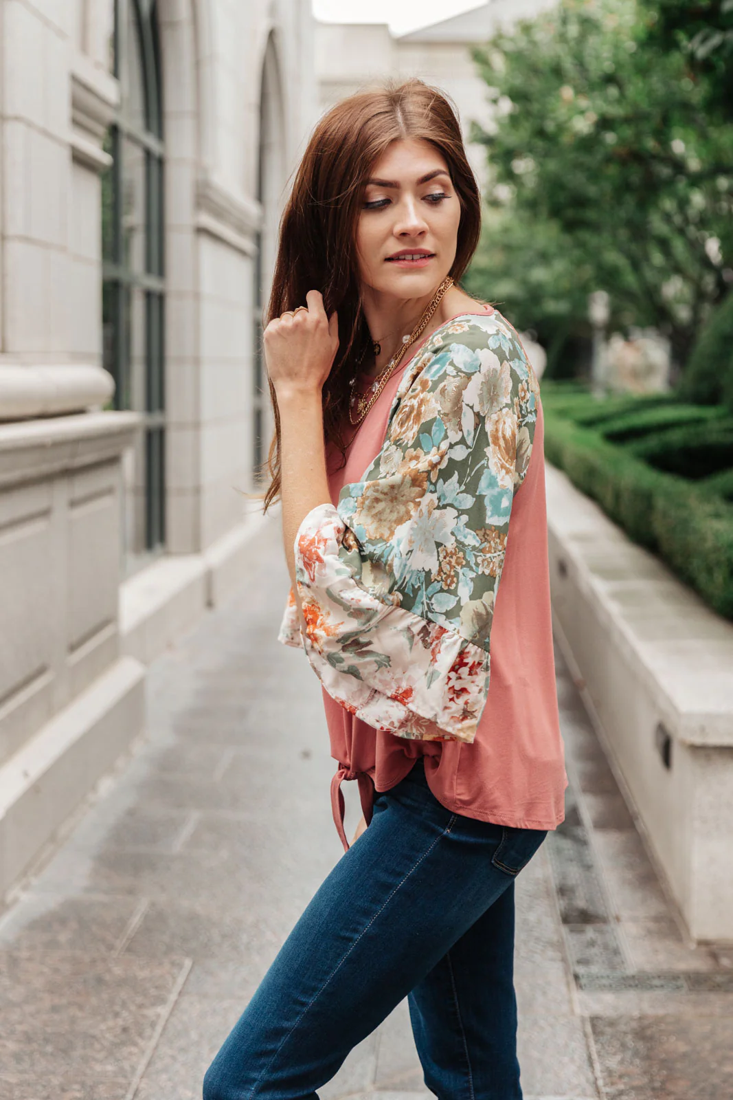 Wear Your Floral On Your Sleeves Top - 11/16/2021 - Image 9
