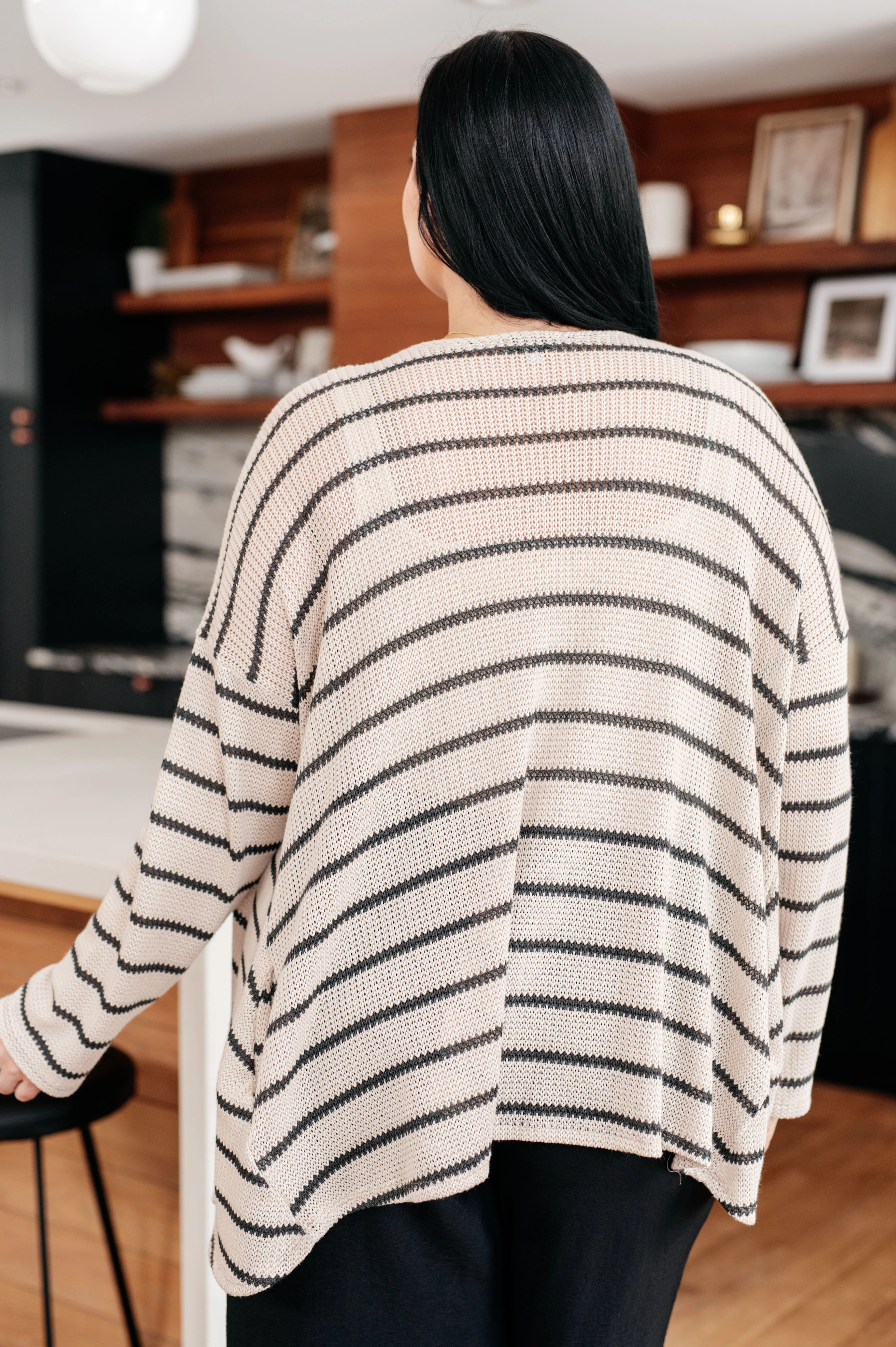 Weekend Adventure Striped Longline Cardigan - 2/1/2024 - Image 11