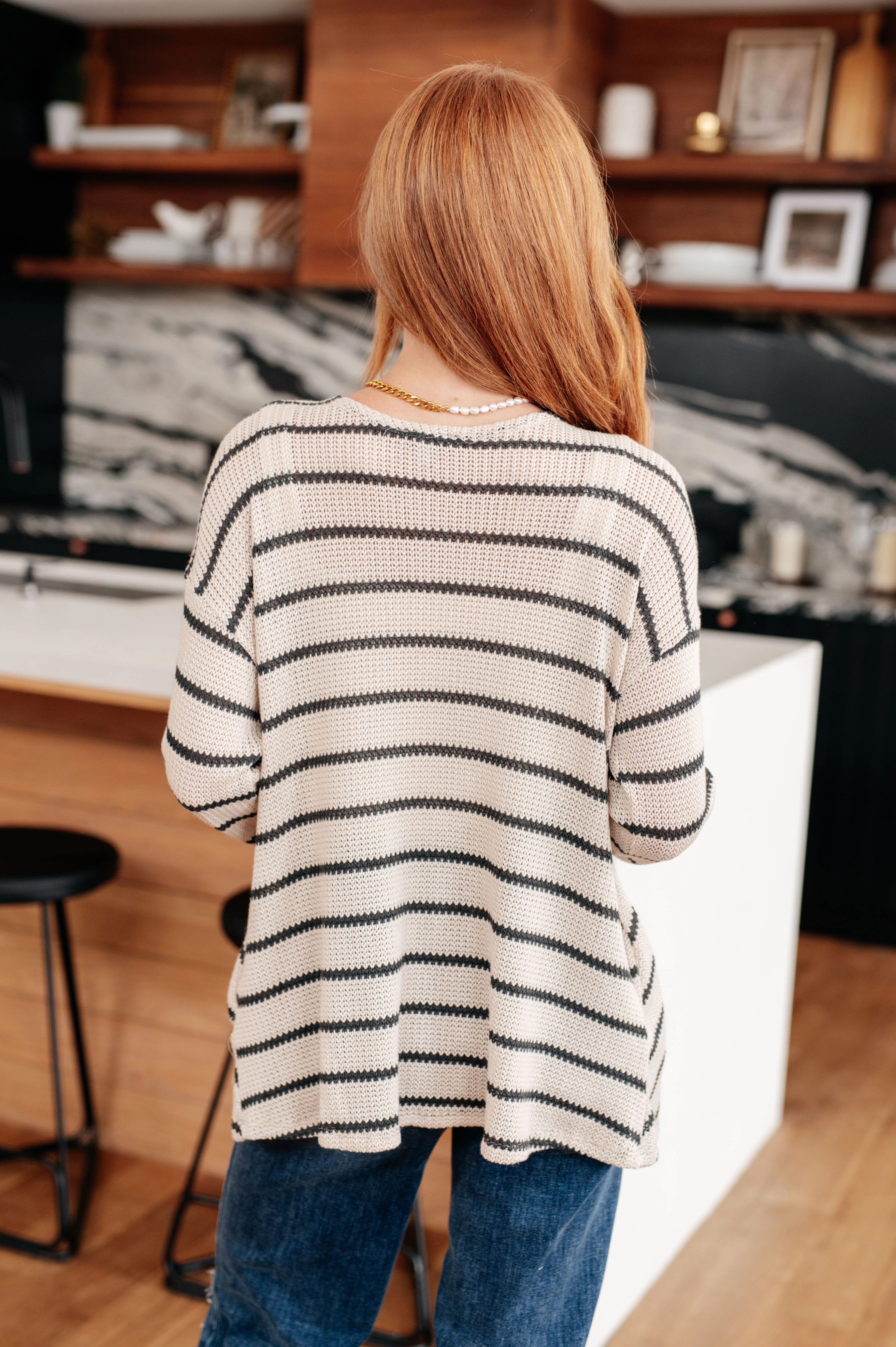 Weekend Adventure Striped Longline Cardigan - 2/1/2024 - Image 12