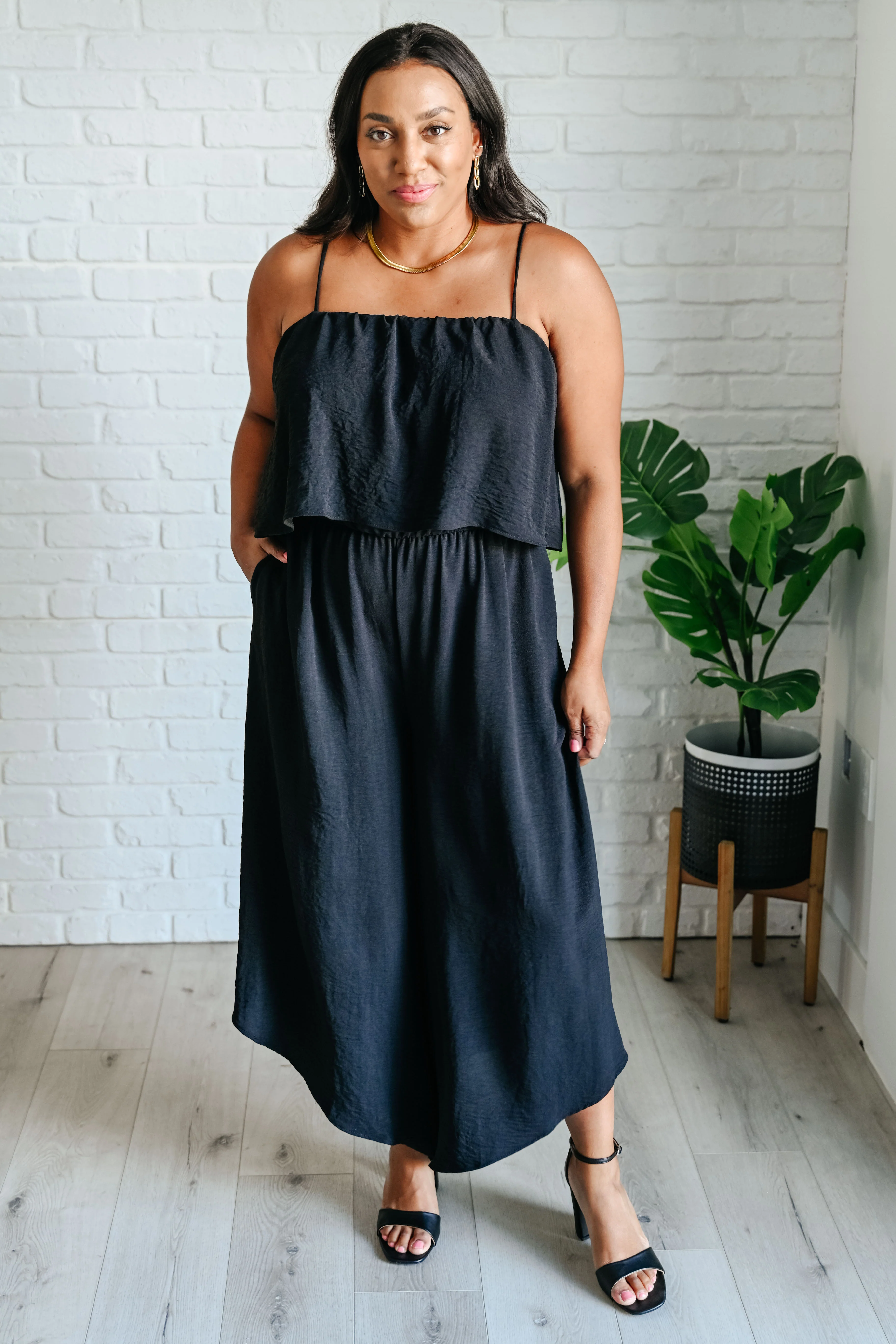 When All is Said and Done Spaghetti Strap Jumpsuit - 4/13/2026 - Image 2