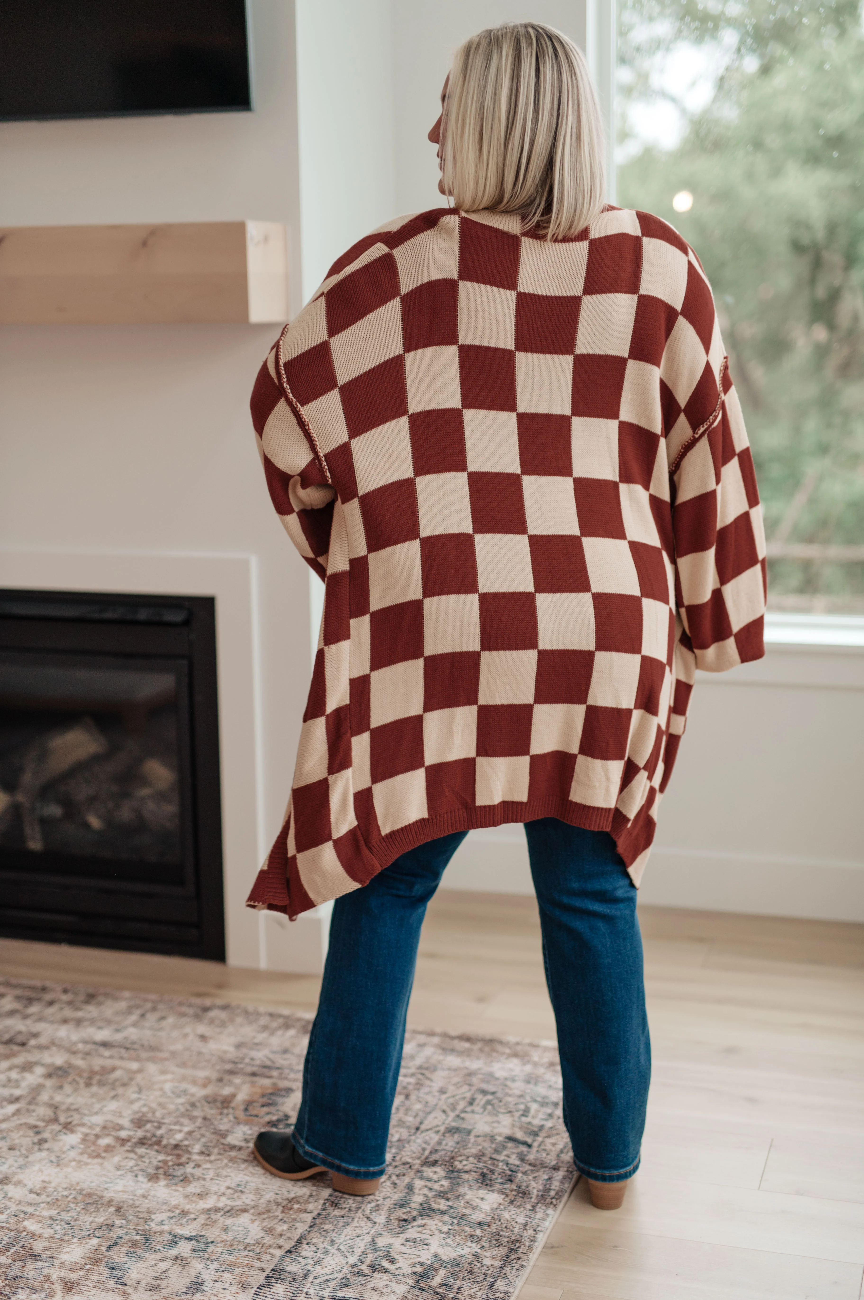 When I See You Again Checkered Cardigan - 10/31/2023 - Image 10