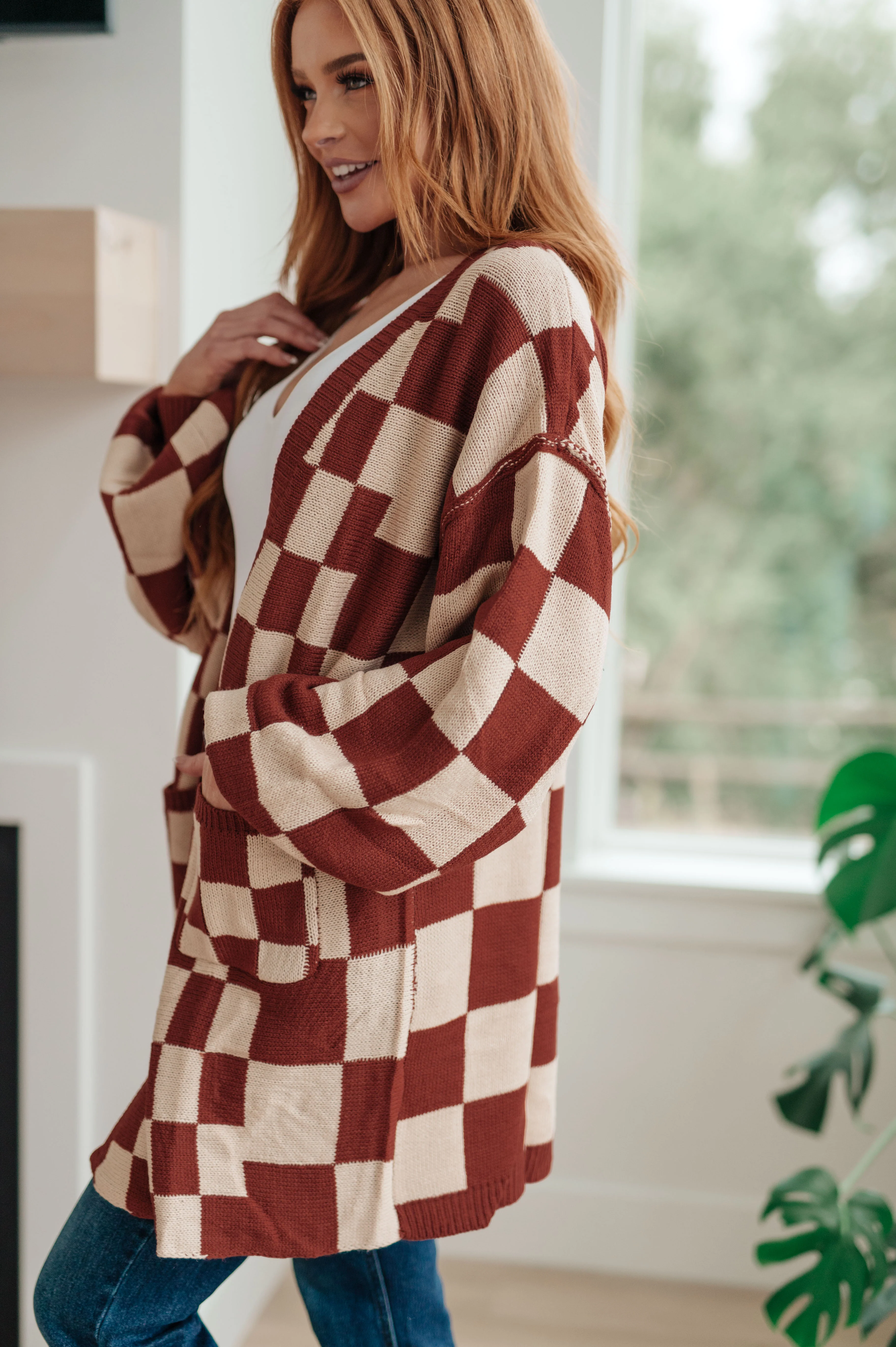 When I See You Again Checkered Cardigan - 10/31/2023 - Image 7