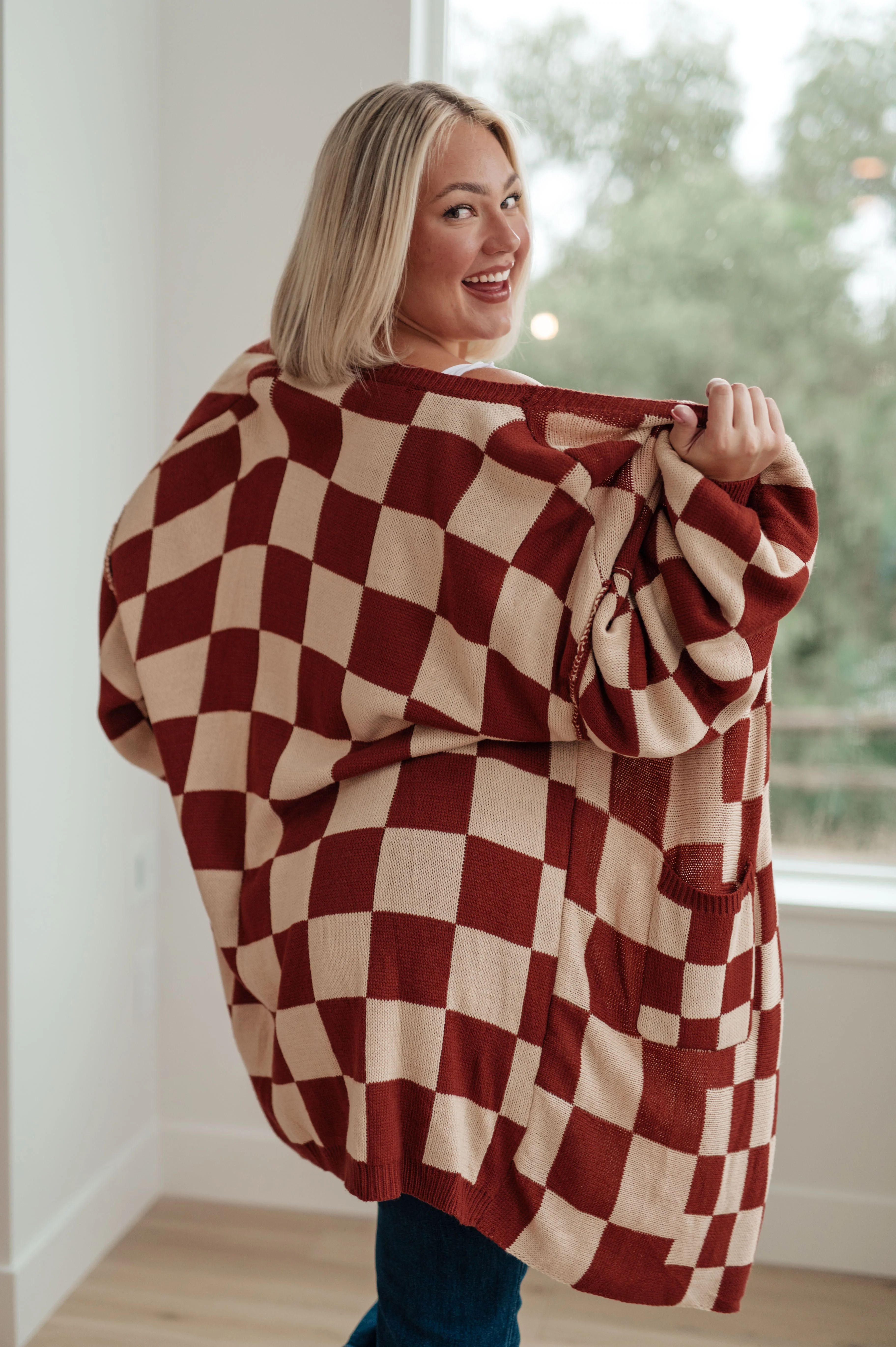 When I See You Again Checkered Cardigan - 10/31/2023 - Image 8