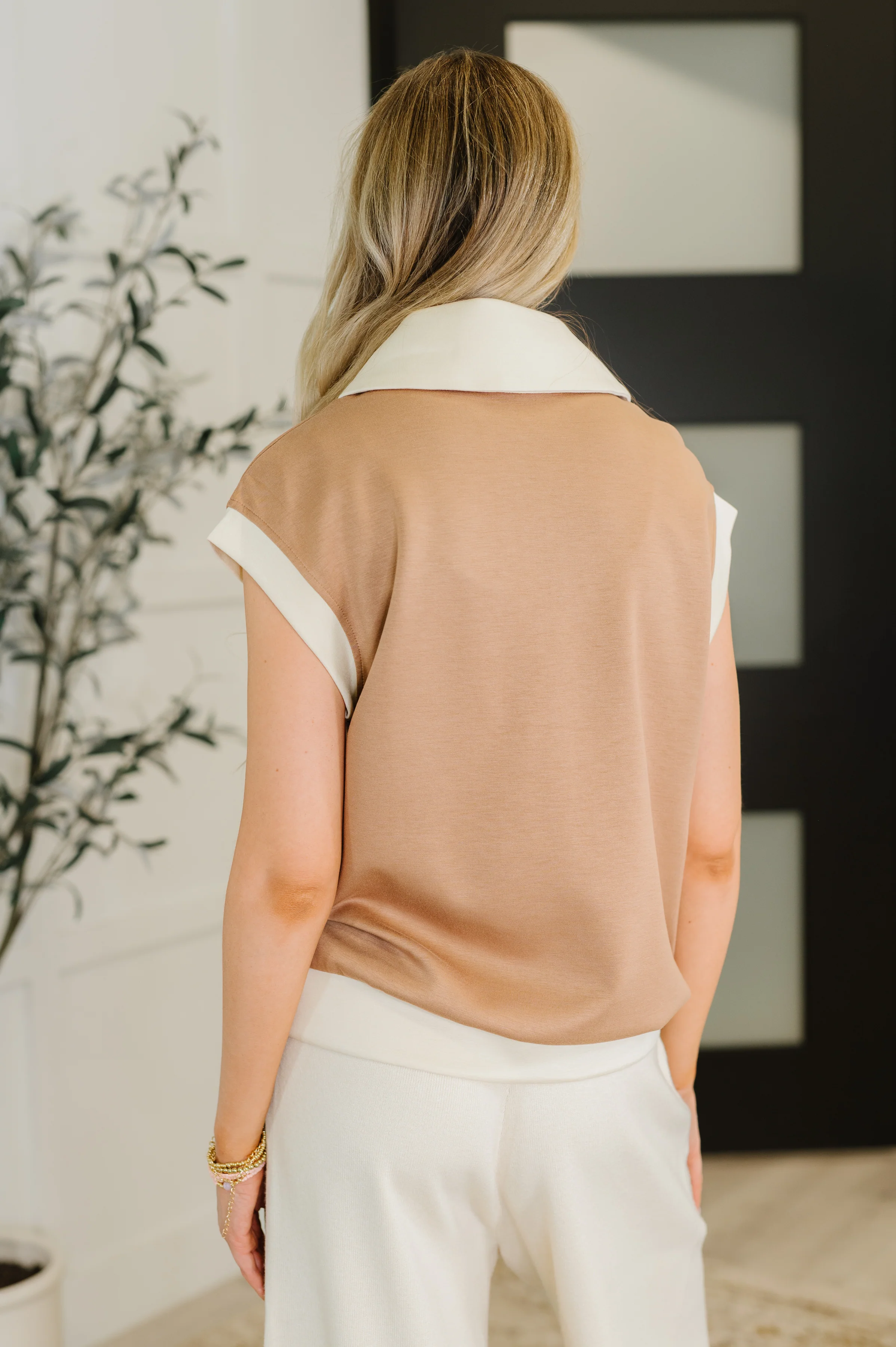 Whispered Urgently Color Block Half Zip Top - 9/26/2025 NEW - Image 5