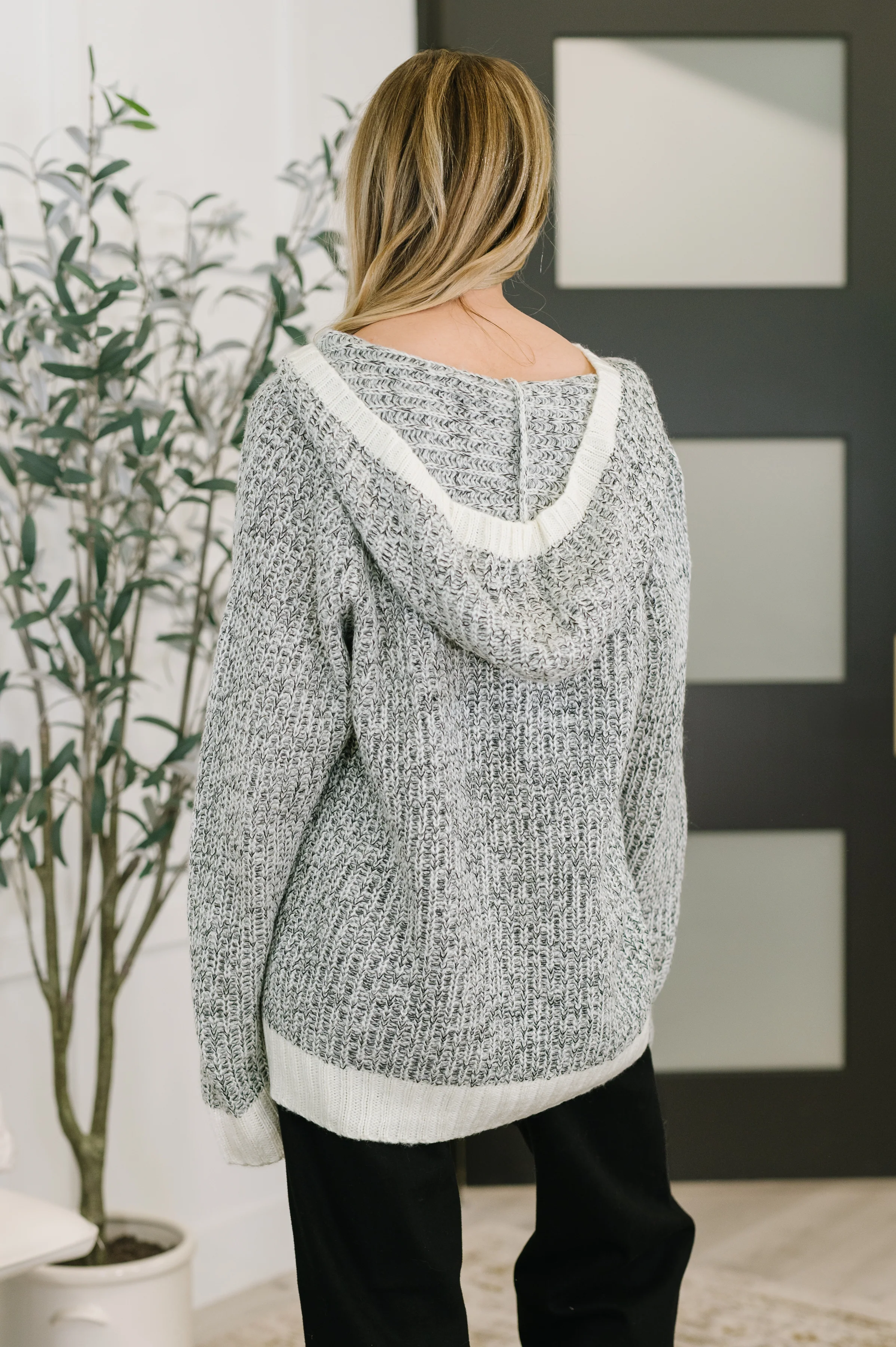 Who Can Live Without it Textured Split Neck Pullover - 11/18/2025 - Image 5