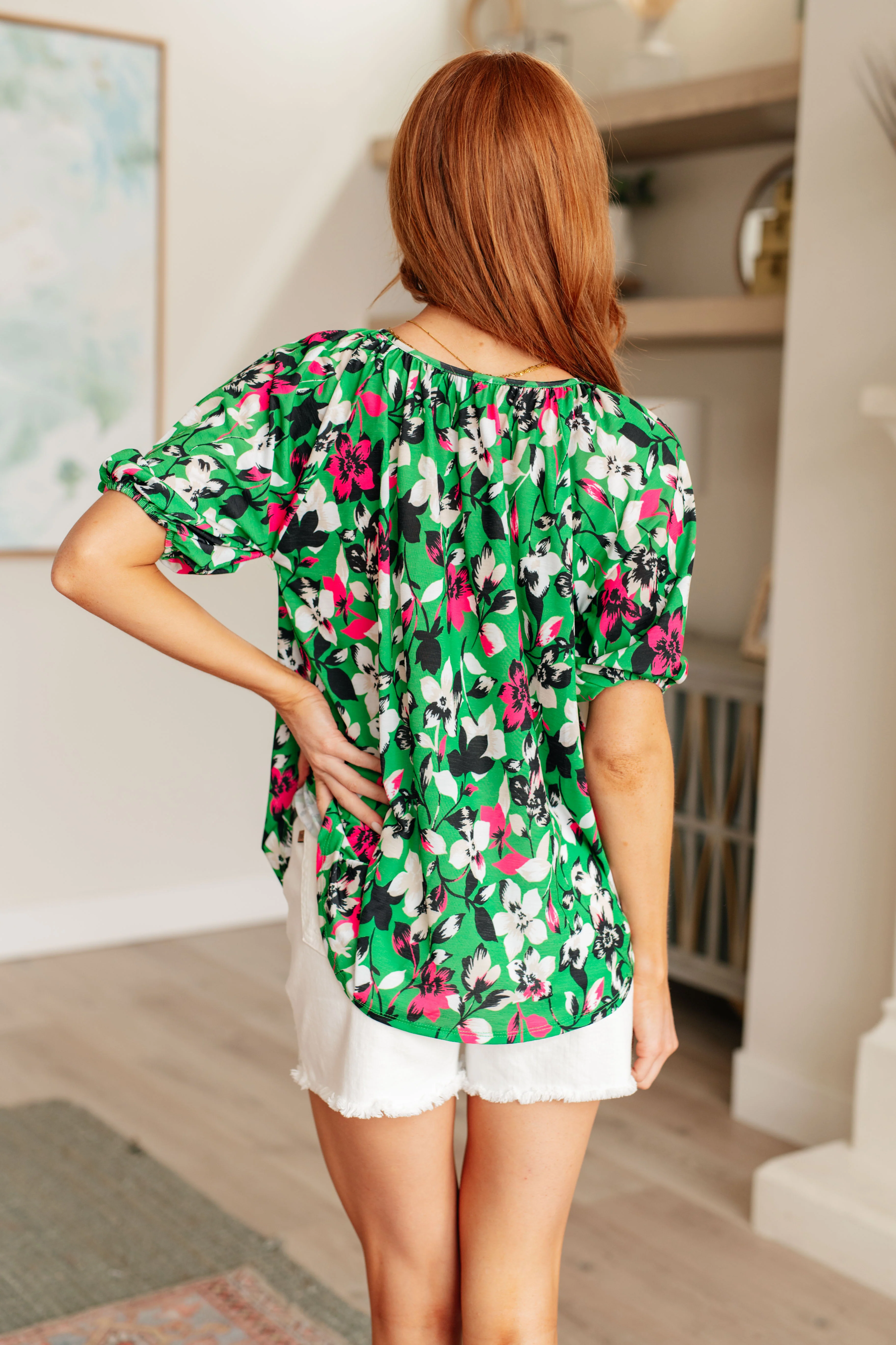 Wild and Bright Floral Top - 4/25/2024 - Image 6