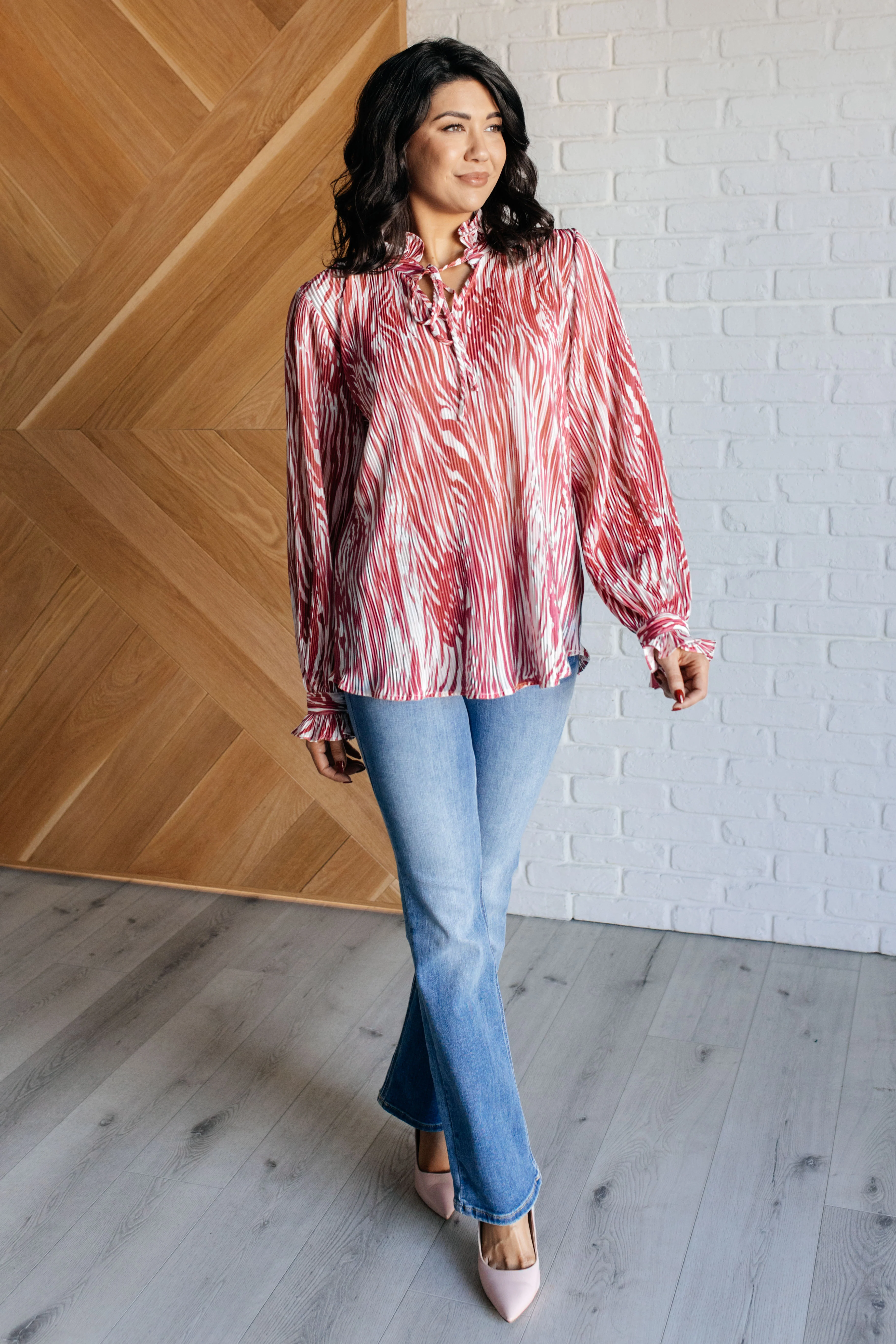Wild Journey Animal Print Blouse - 11/19/2024 - Image 4