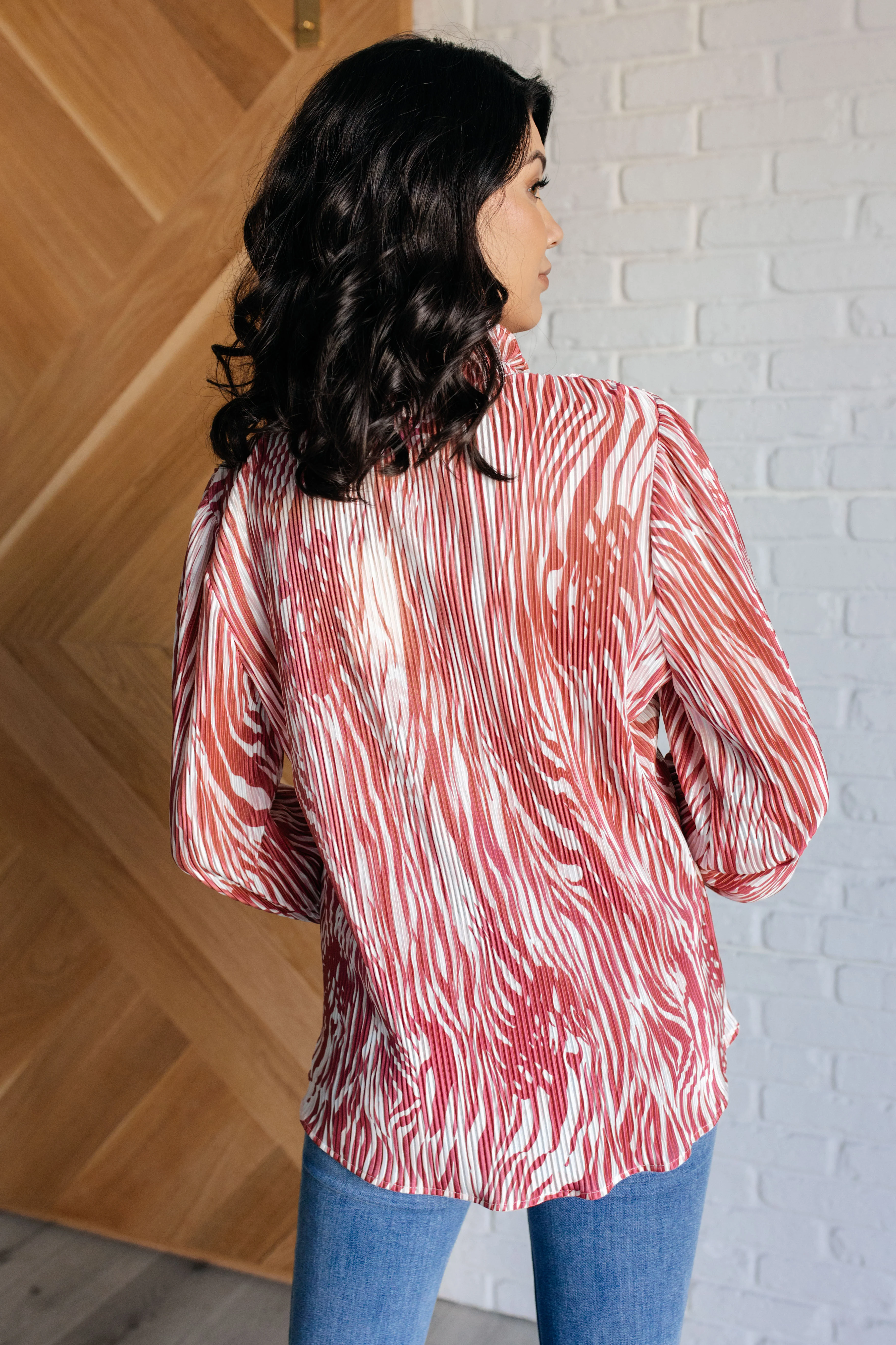 Wild Journey Animal Print Blouse - 11/19/2024 - Image 8