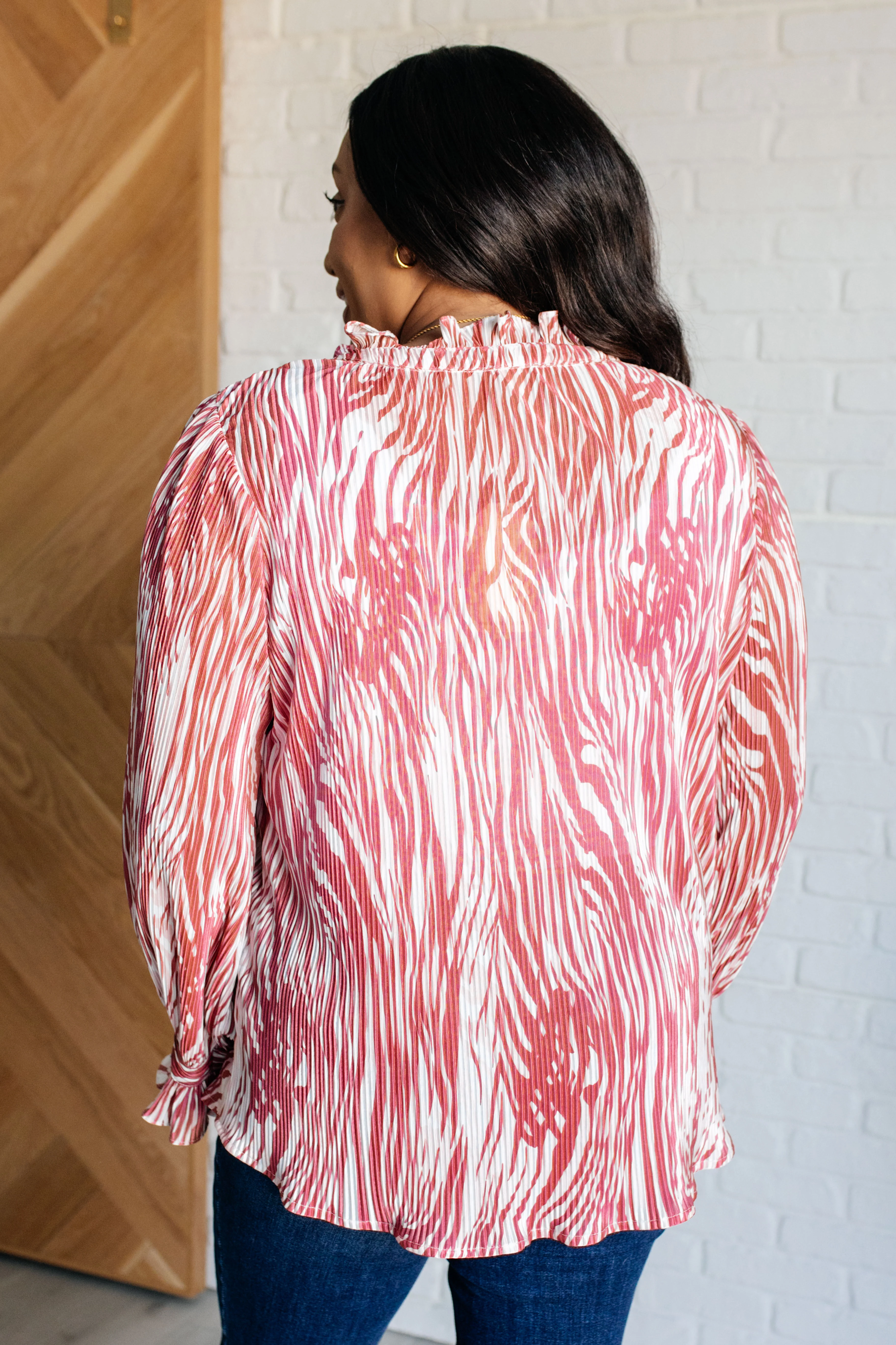 Wild Journey Animal Print Blouse - 11/19/2024 - Image 9