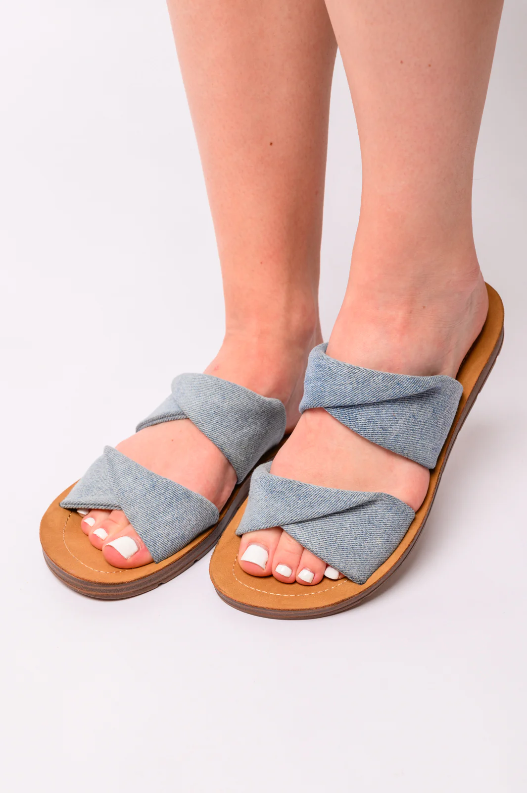 With a Twist Sandal in Denim - 6/19/2024 Corkys - Image 3