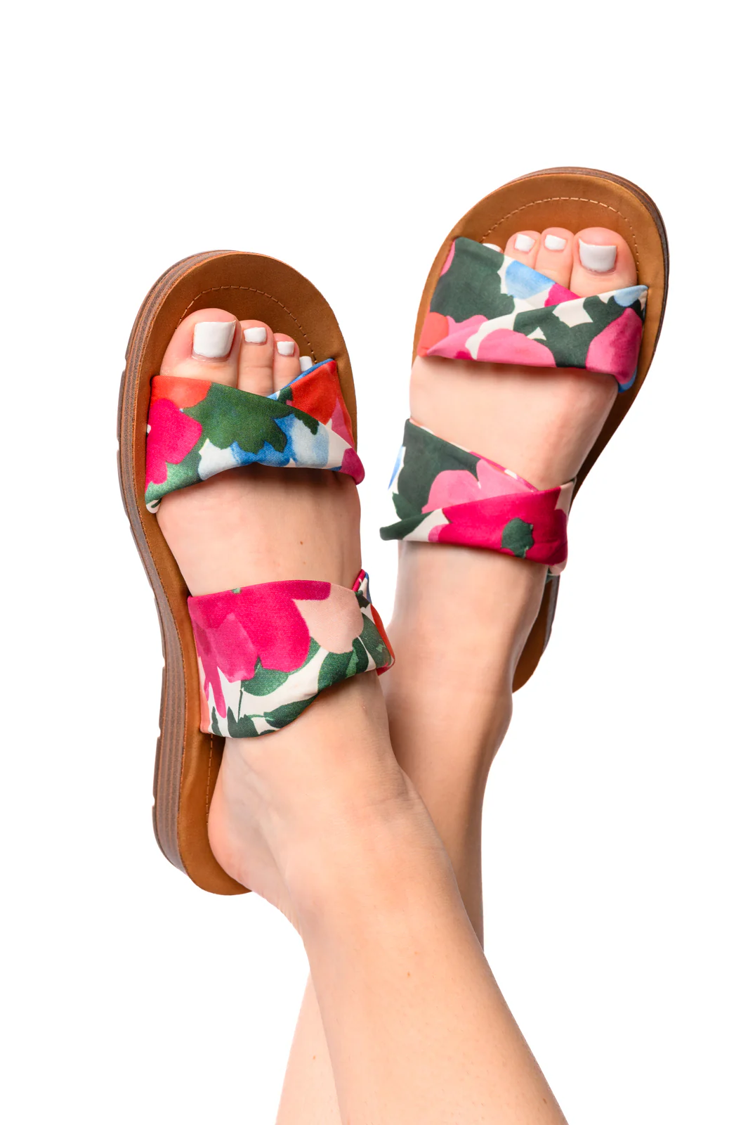 With a Twist Sandal in Flowers - 6/19/2024 Corkys - Image 4