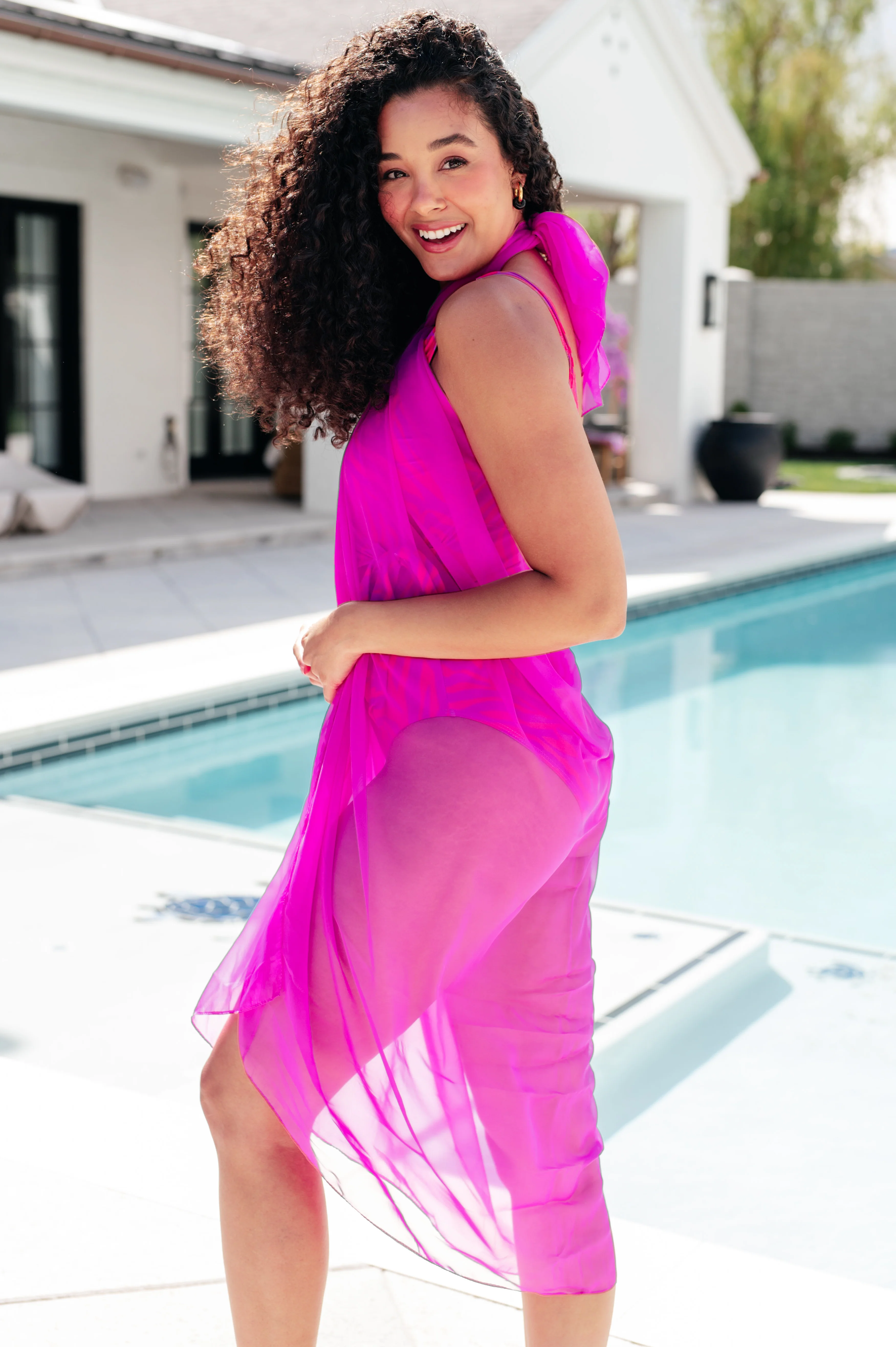 Wrapped In Summer Versatile Swim Cover in Pink - 3/13/2025 - Image 3