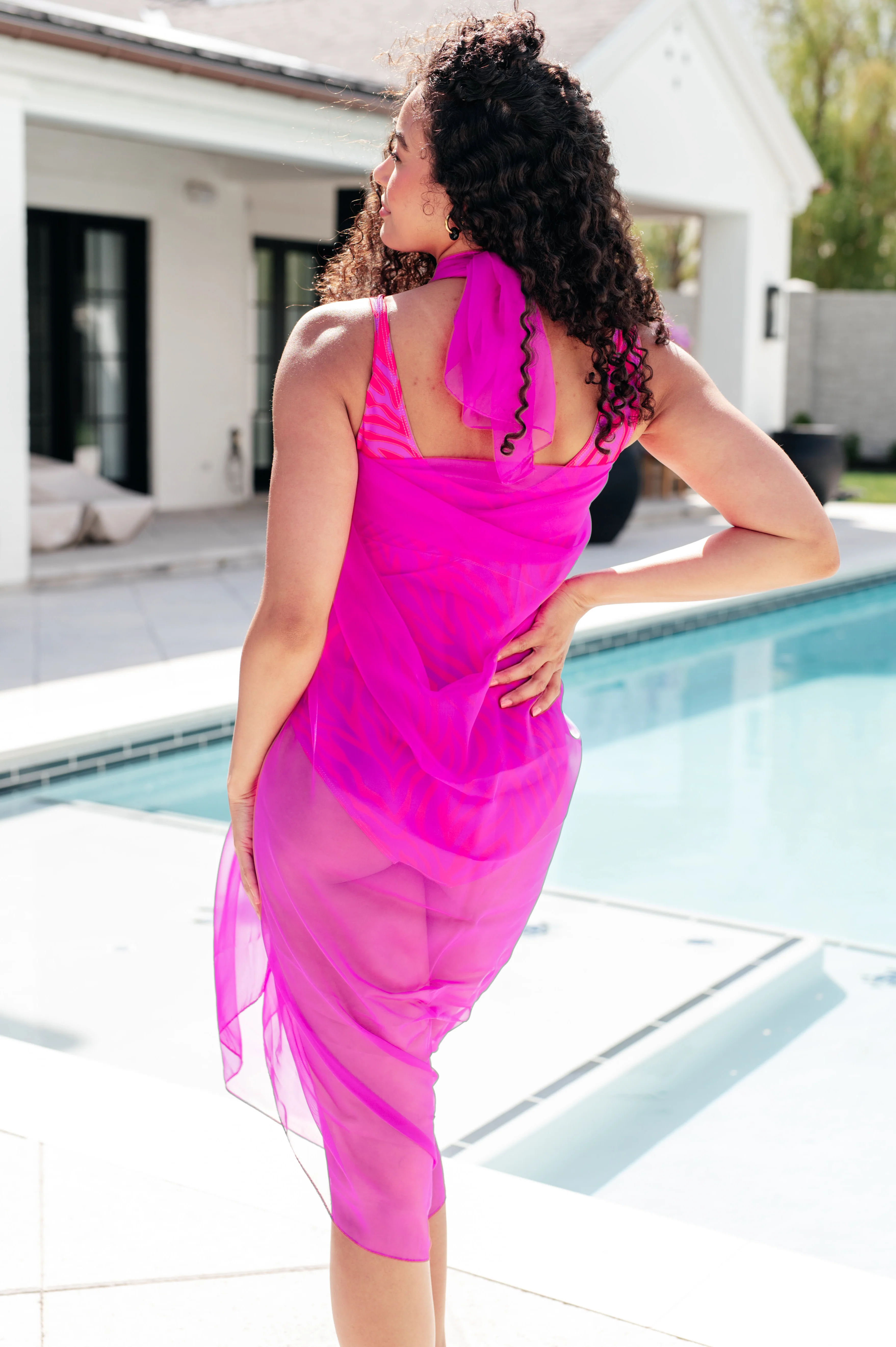 Wrapped In Summer Versatile Swim Cover in Pink - 3/13/2025 - Image 4