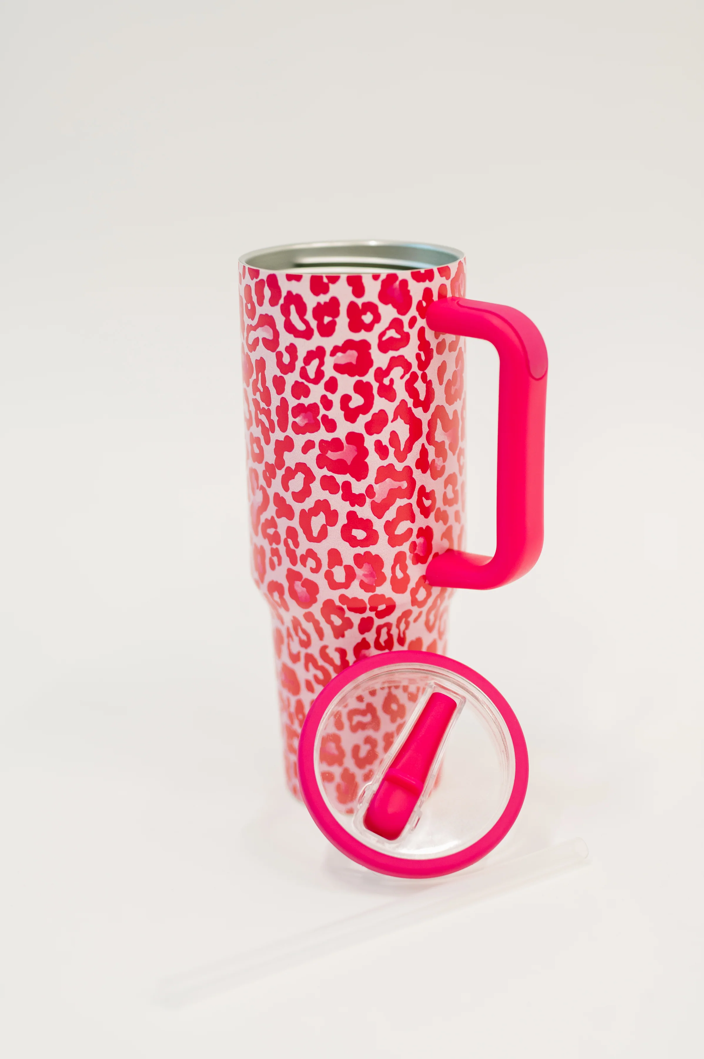 Yes, Girl, Yes Leopard Print Tumbler in Hot Pink - 2/6/2026 - Image 4