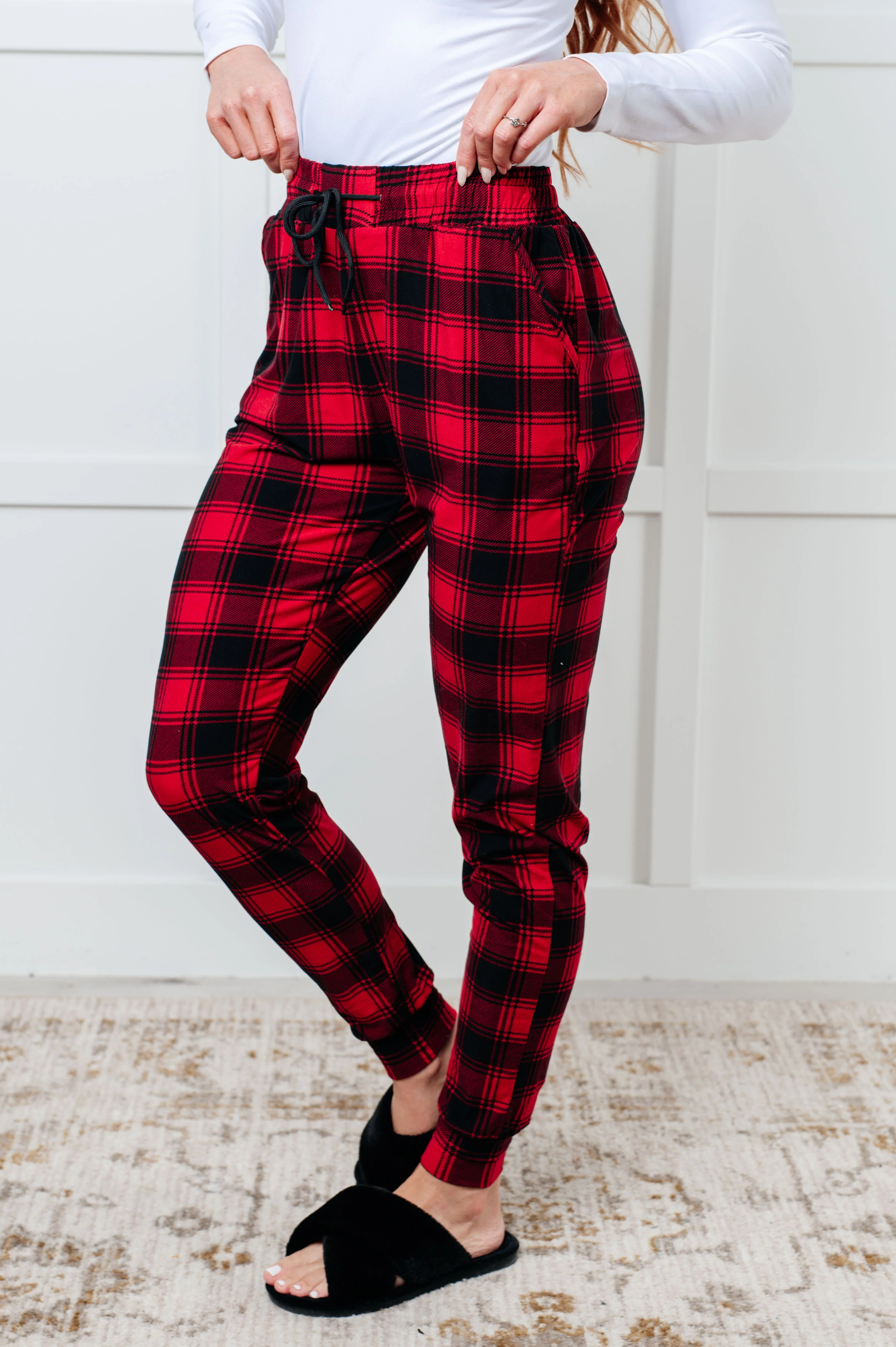 Your New Favorite Joggers in Red Plaid - 11/27/2024 - Image 7