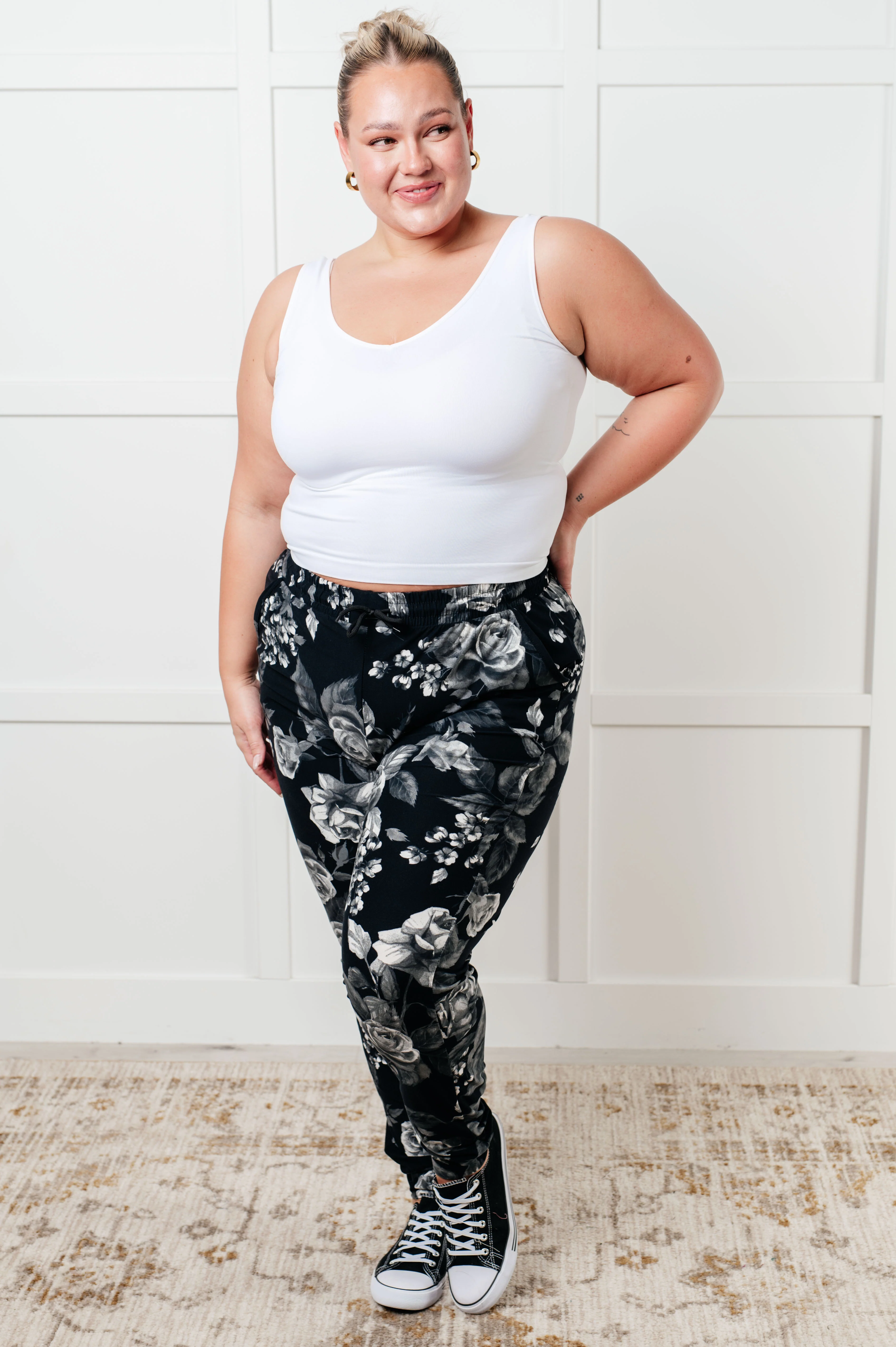Your New Favorite Joggers in Rose Print - 11/27/2024 - Image 3